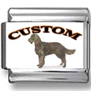 American Water Spaniel Dog Custom Photo Charm