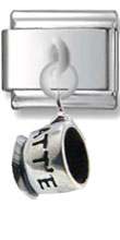 Cup of Coffee Silver Charm