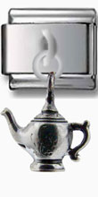 Teapot Dangle Silver Charm