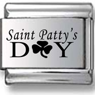 Saint Patty's Day Laser Charm