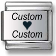 Custom Loves Custom Laser Charm