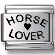 Horse Lover Italian Charm