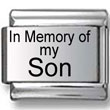 In Memory of my Son Italian Charm