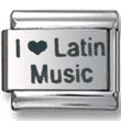 I Love Latin Music Italian Charm