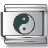 Yin-Yang Symbol Italian Charm