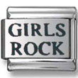 Girls Rock Italian Charm