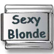 Sexy Blonde Italian Charm