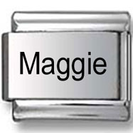 Maggie Laser Italian Charm