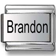 Brandon Laser Italian Charm