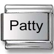 Patty Laser Italian Charm