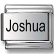 Joshua Laser Italian Charm