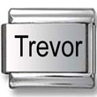 Trevor Laser Italian Charm