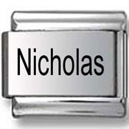 Nicholas Laser Italian Charm