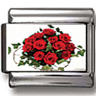 Bouquet of Roses Charm