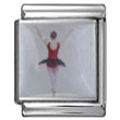 Ballerina Italian Photo Charm 13mm