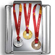 Olympic Medals Olympic Photo Charm