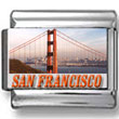 Golden Gate Bridge Landmark Photo Charm