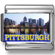 Pittsburgh Landmark Photo Charm