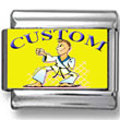 Custom Karate Photo Charm