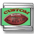 Custom NFL Football Charm