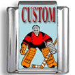 Hockey Goalie Custom Photo Charm