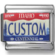 Idaho License Plate Custom Charm