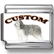 Polish Lowland Sheepdog Custom Photo Charm