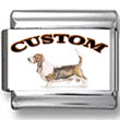 Basset Hound Dog Custom Photo Charm