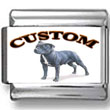 Staffordshire Bull Terrier Dog Custom Photo Charm