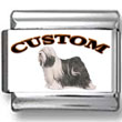 Tibetan Terrier Dog Custom Photo Charm