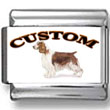Welsh Springer Spaniel Dog Custom Photo Charm