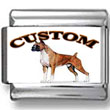 Boxer Dog Custom Photo Charm