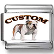 Bulldog Custom Photo Charm