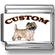 Cairn Terrier Dog Custom Photo Charm