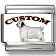 Clumber Spaniel Dog Custom Photo Charm