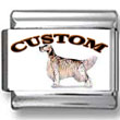 English Setter Dog Custom Photo Charm