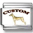 German Pinscher Dog Custom Photo Charm