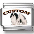 Japanese Chin Dog Custom Photo Charm
