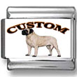 Mastiff Dog Custom Photo Charm