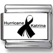 Hurricane Katrina Awareness Ribbon Donation Charm